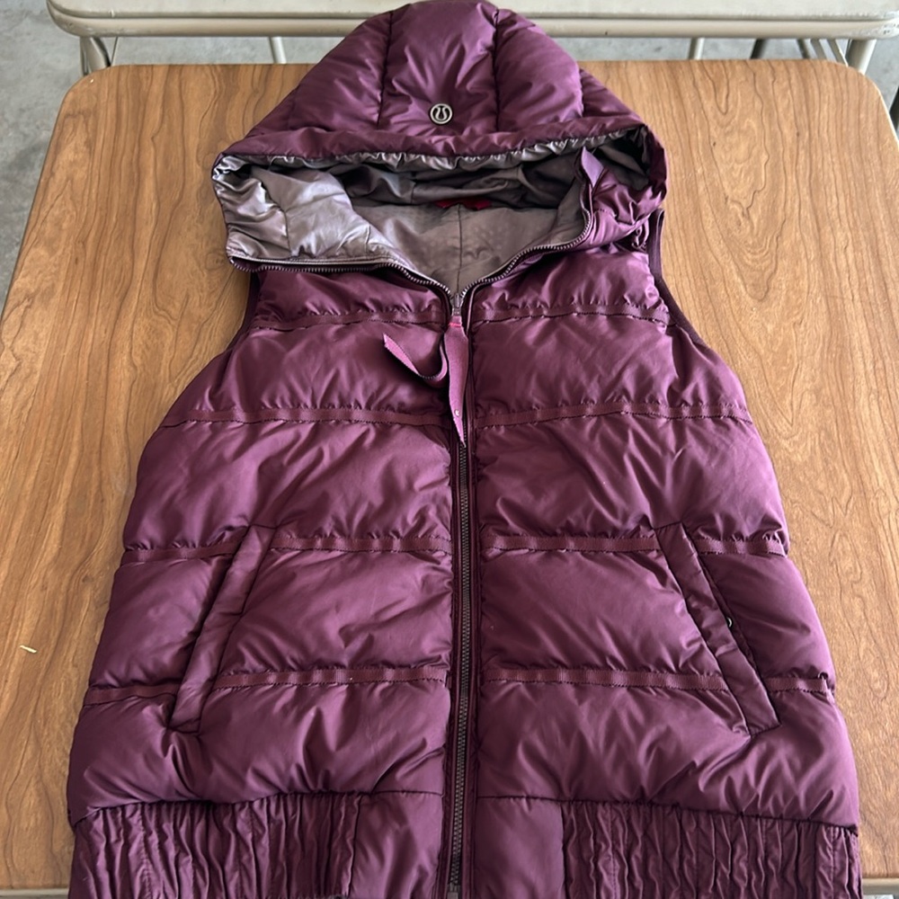 Lululemon Maroon Vest